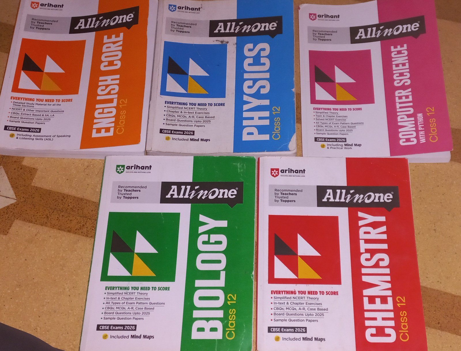 All in one class 12 cbse 2026 exams - Second Hand - Bookaao