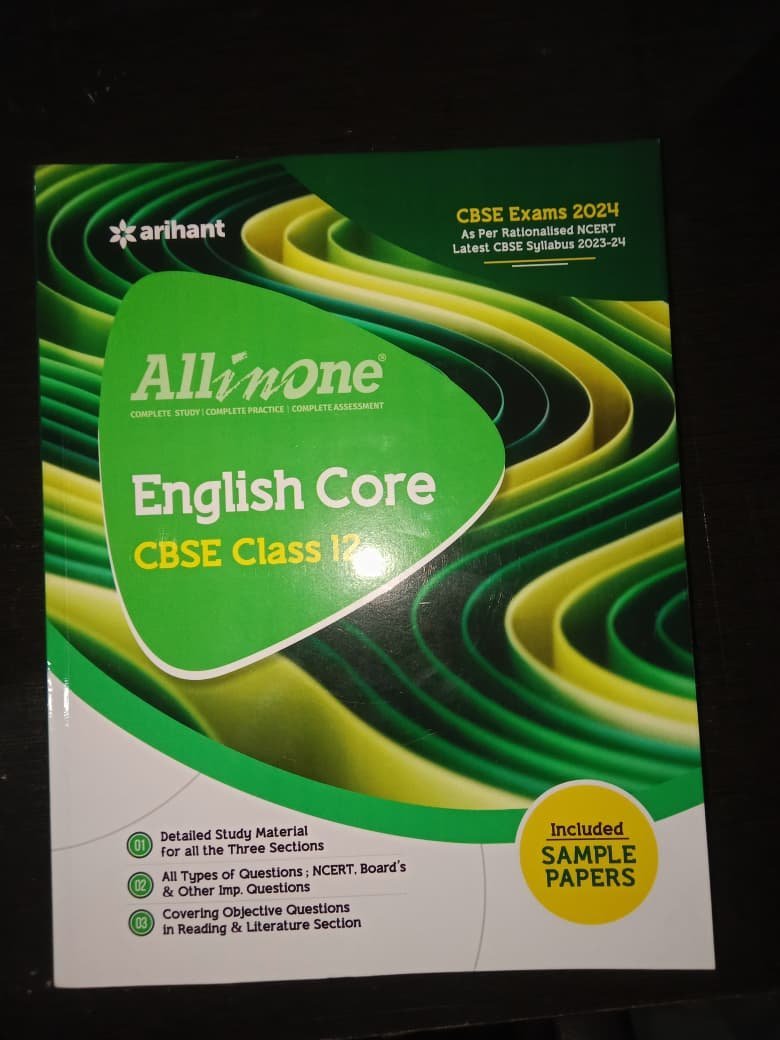 ALL in ONE , english core 12th cbse - New Book - Bookaao