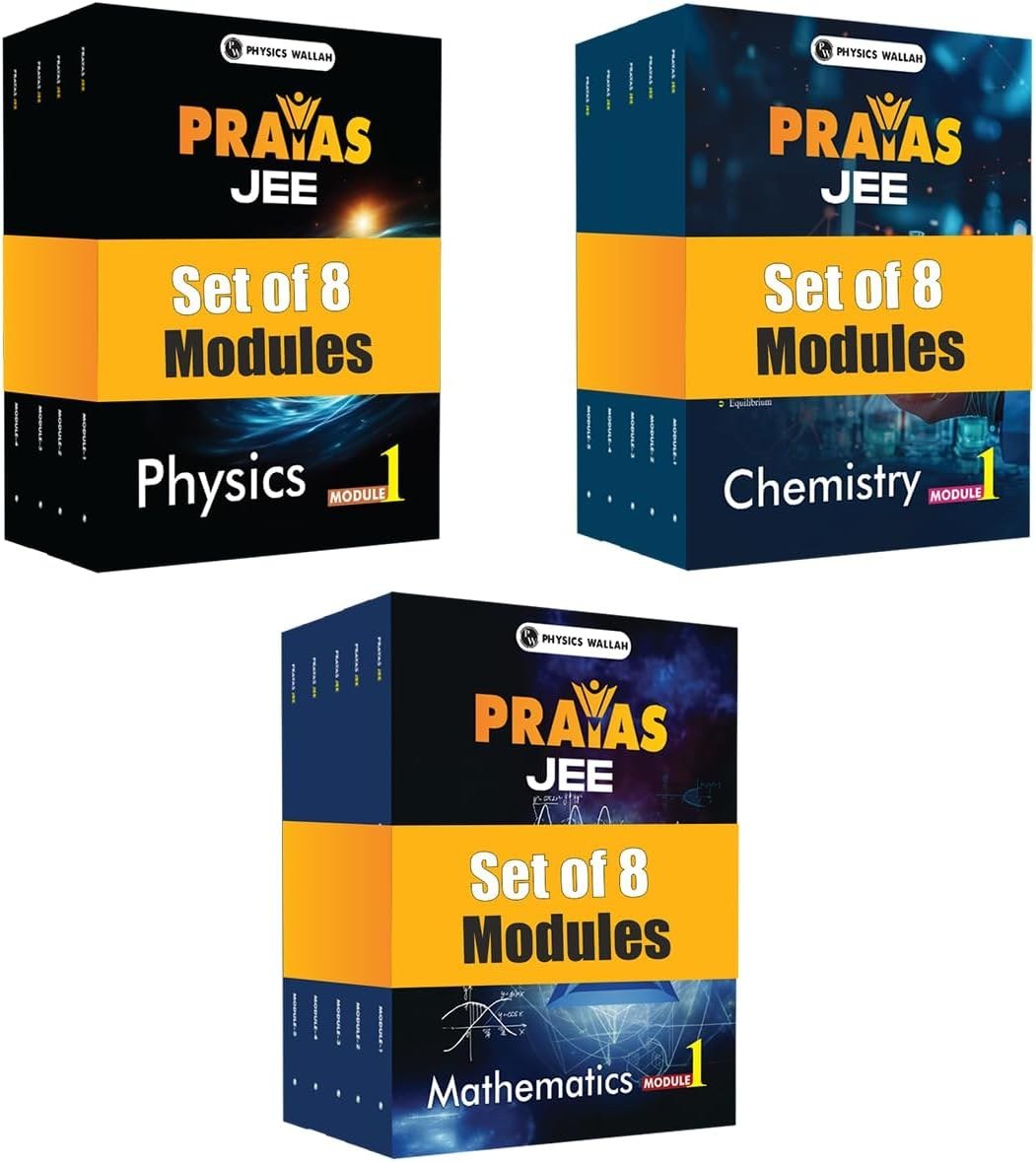 All PW Prayash JEE main and JEE advanced modules. - New Book - Bookaao