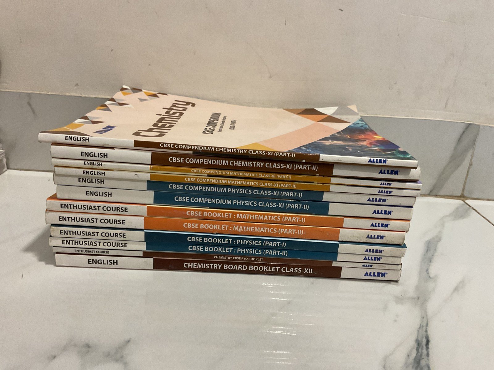 Buy Second Hand Allen cbse boards textbooks PCM in Thane - Bookaao