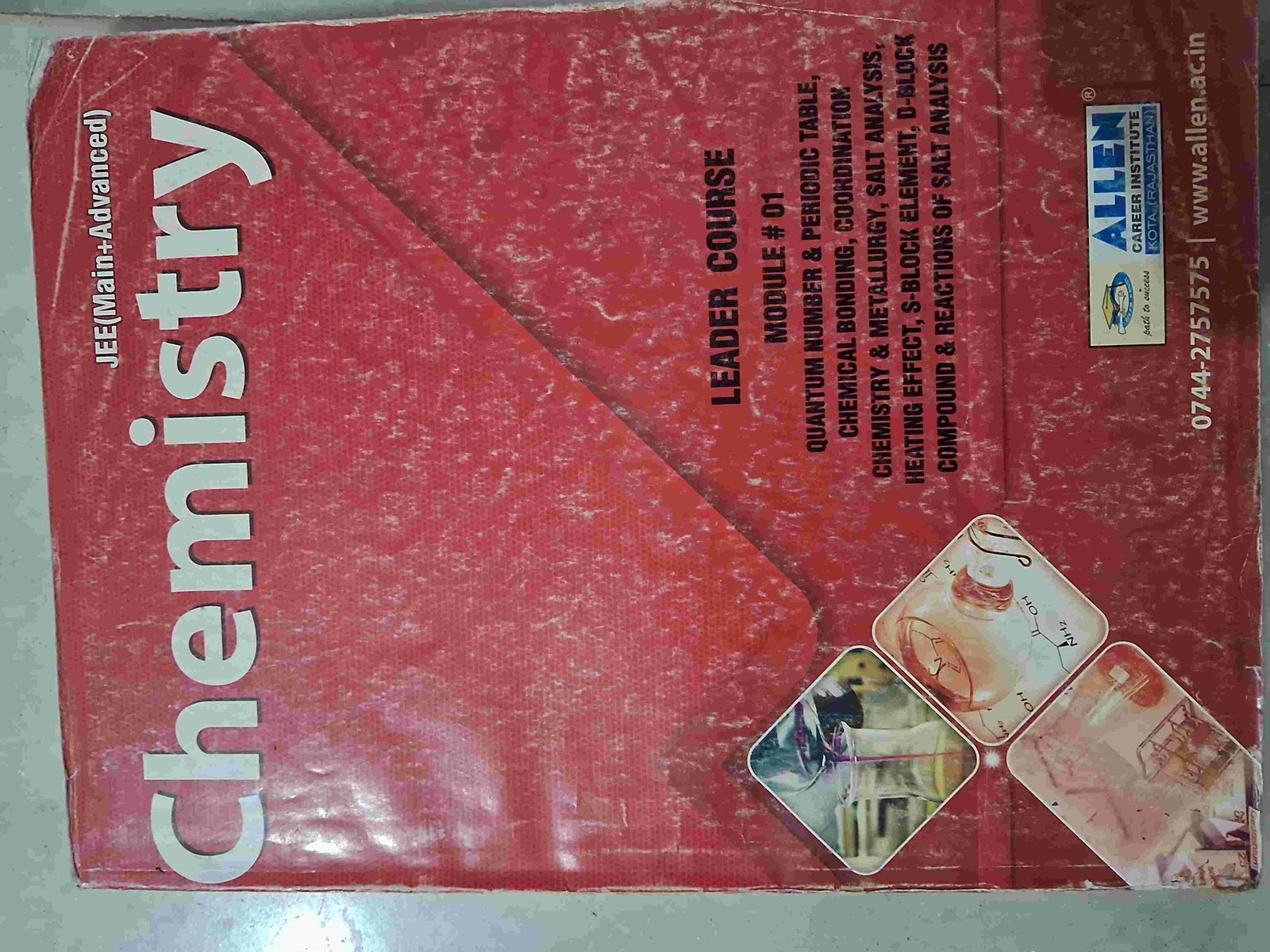 Allen Complete  Chemistry  Module(11 books) in 199 - Second Hand - Bookaao
