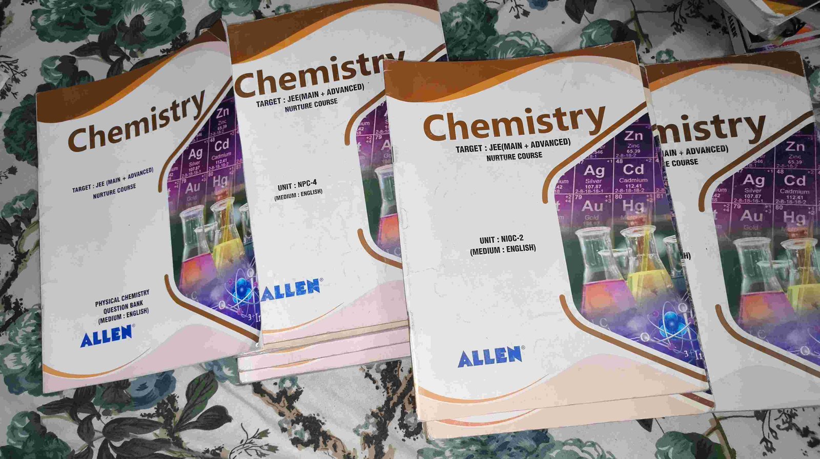 ALLEN JEE Class 11 Chemistry + Question bank(8 bks - Second Hand Book in Bhilwara - Bookaao