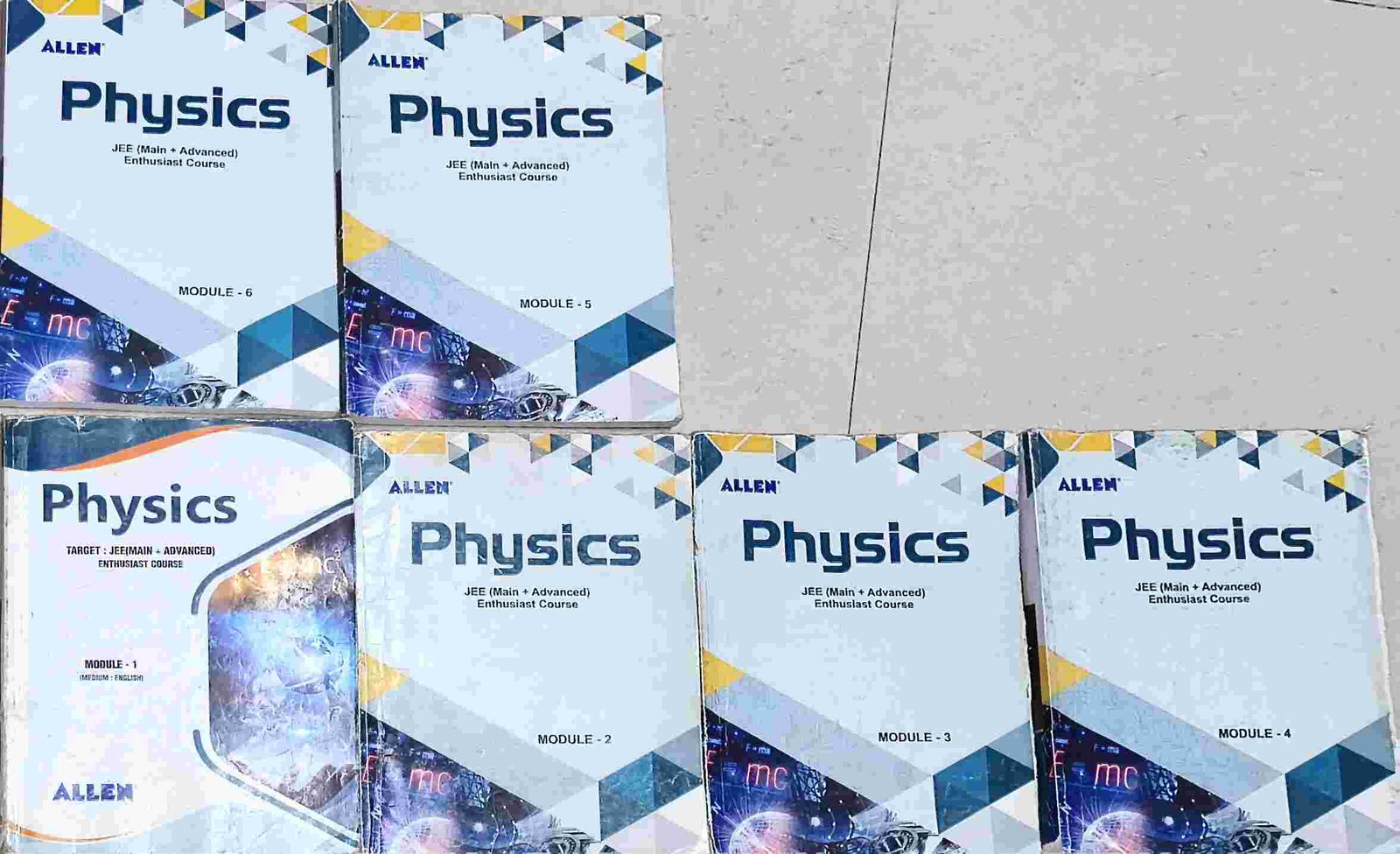 ALLEN JEE Class 12 Physics (Modules 1-6) - Second Hand Book in Bhilwara - Bookaao