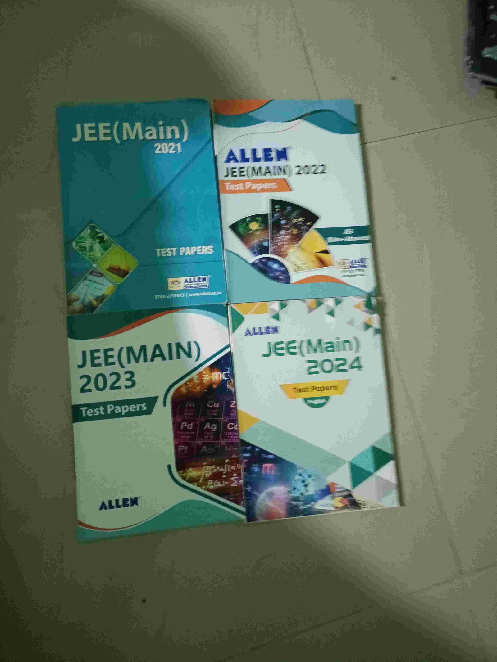 ALLEN JEE MAINS TEST PAPERS - Second Hand - Bookaao