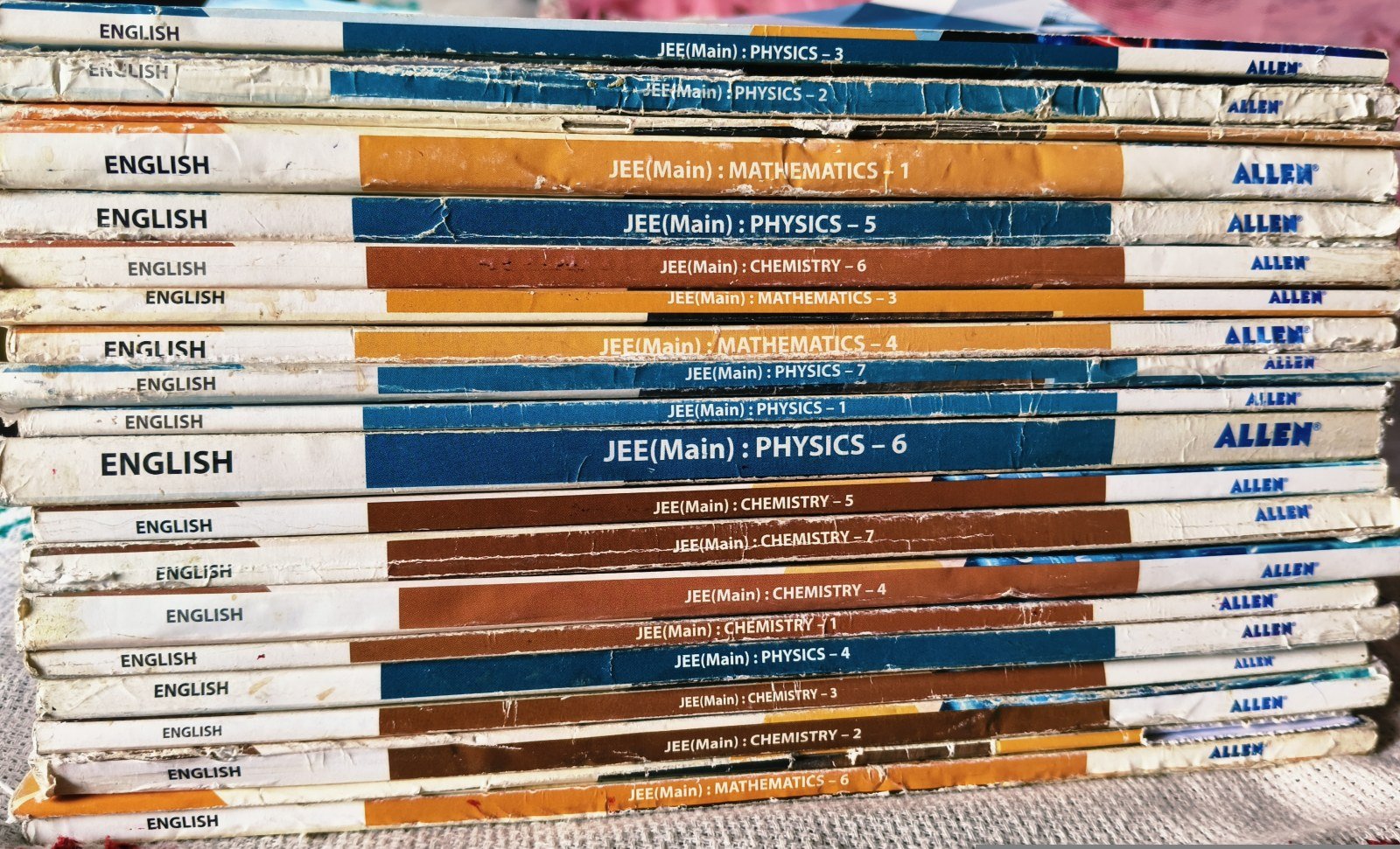 Allen jee modules for purely jee mains - Second Hand - Bookaao