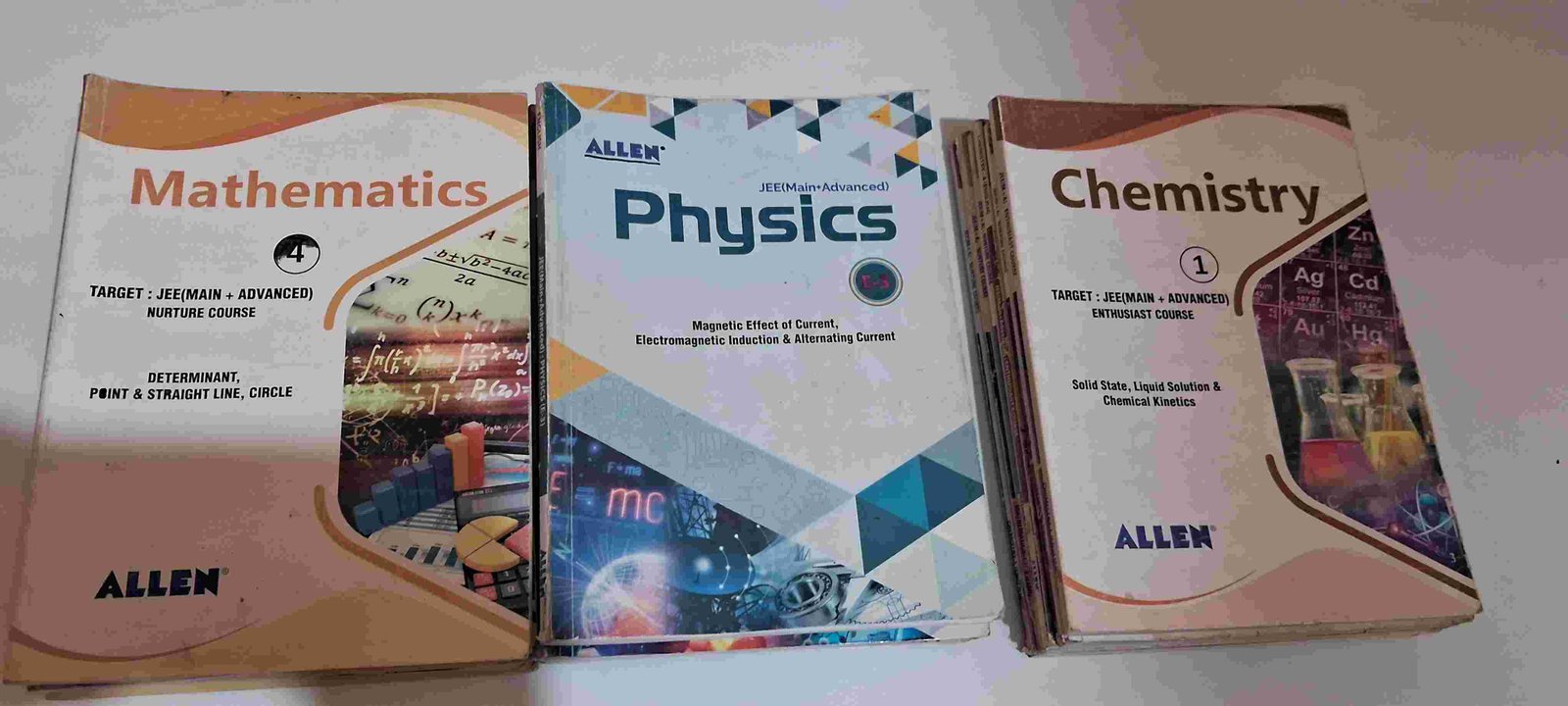Allen module Class 11 and 12 + Allen Dpp sheet - Second Hand - Bookaao