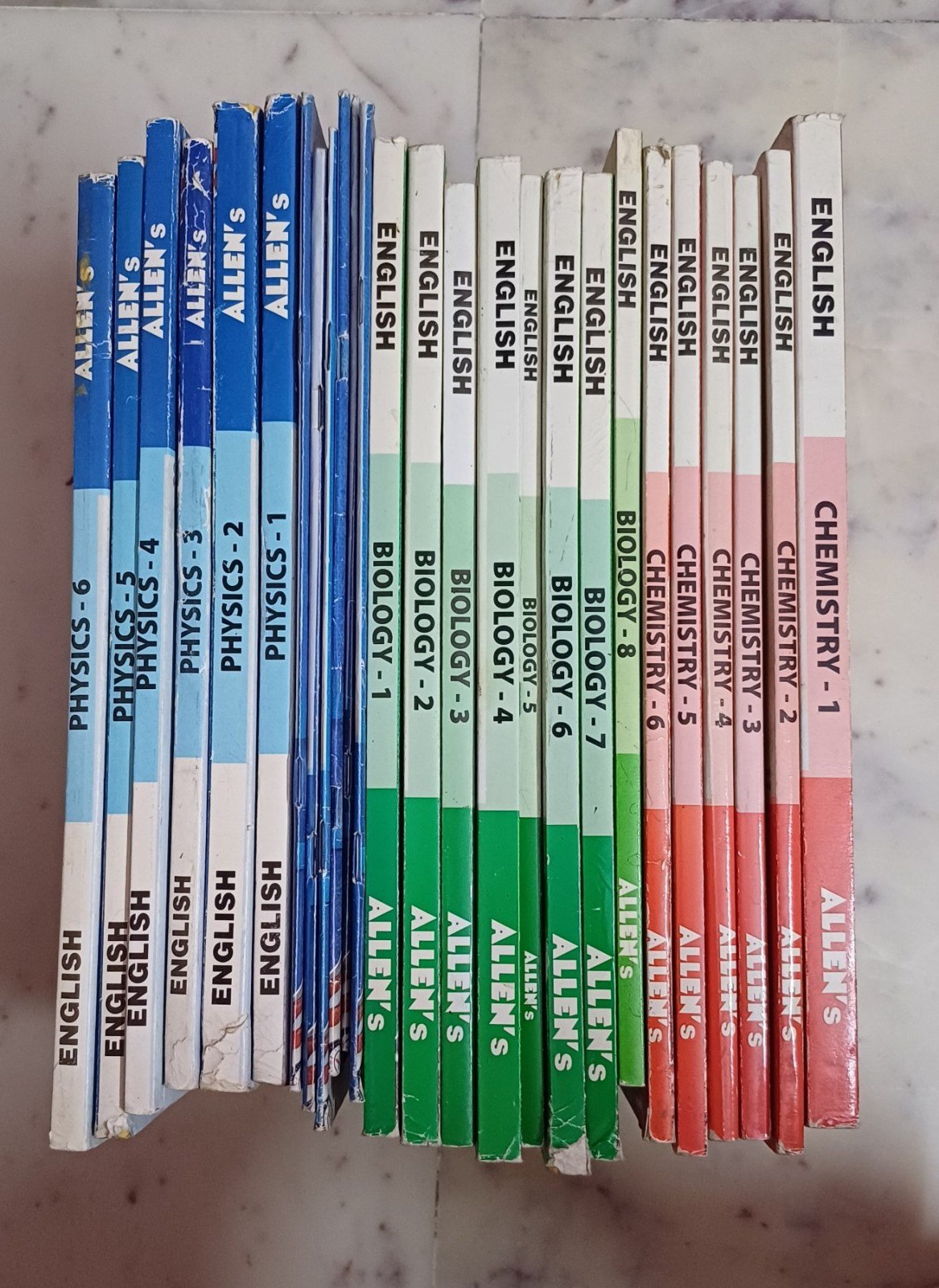 ALLEN NEET MODULE SET PCB PHY GUTKA, HANDBOOK, SOL - Second Hand - Bookaao