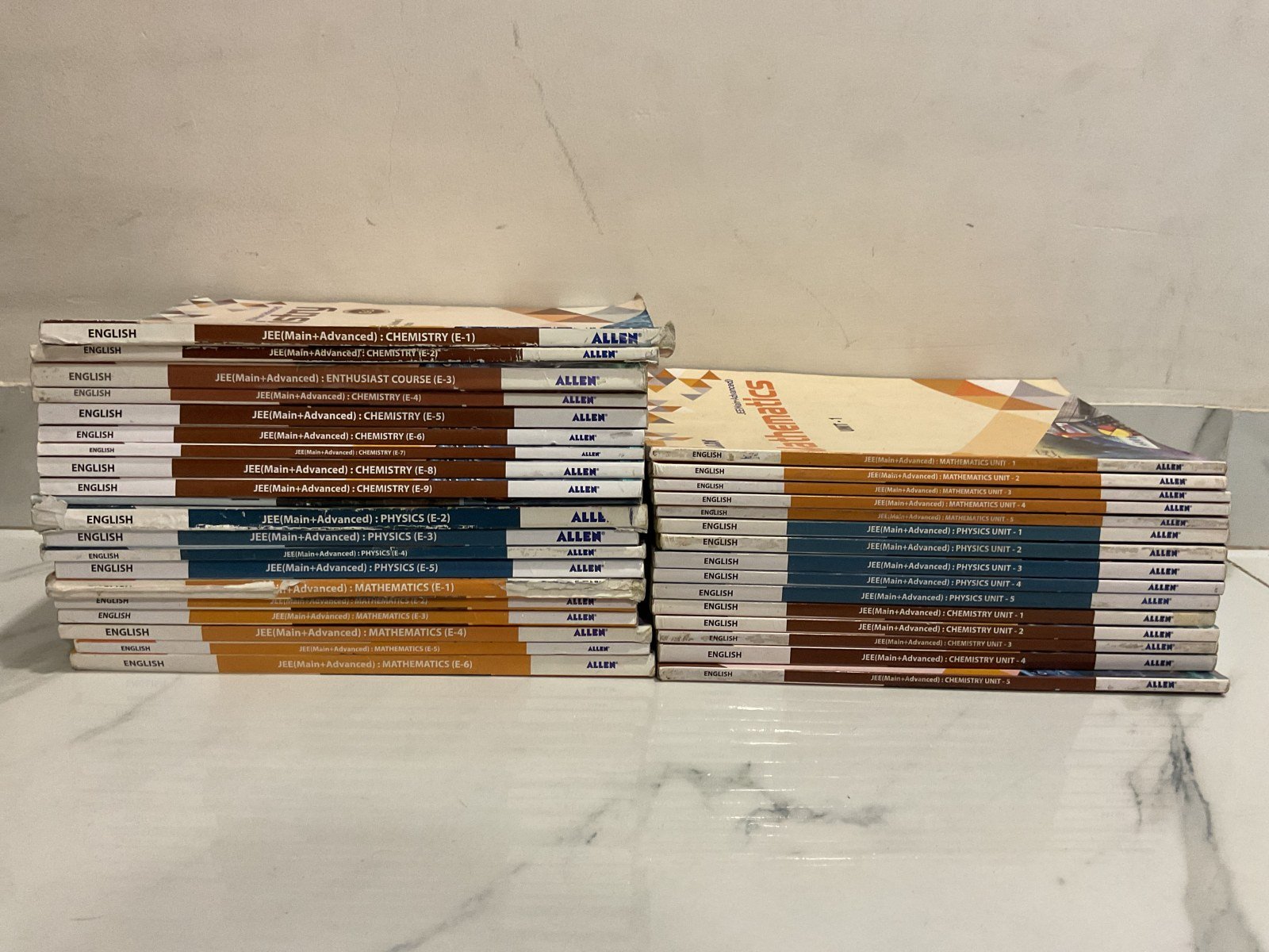 Allen PCM books jee mains + advanced - Second Hand - Bookaao