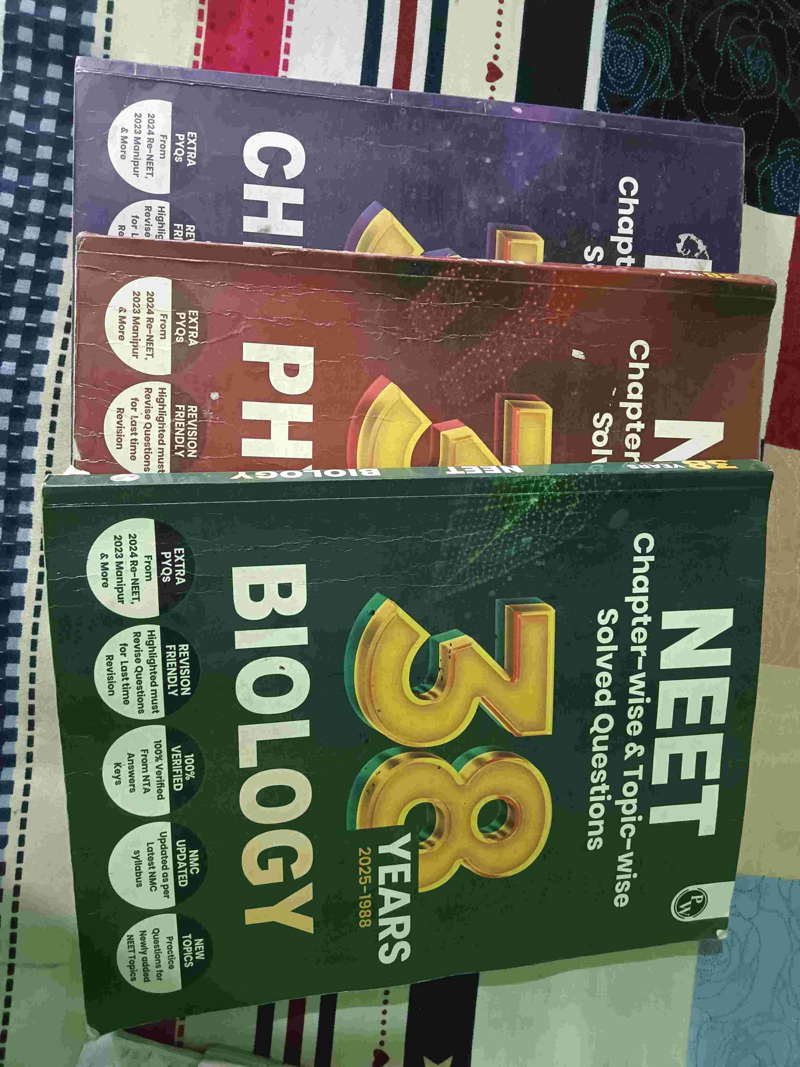 Anyone need 38 year pw pyq book of pcb - Second Hand - Bookaao