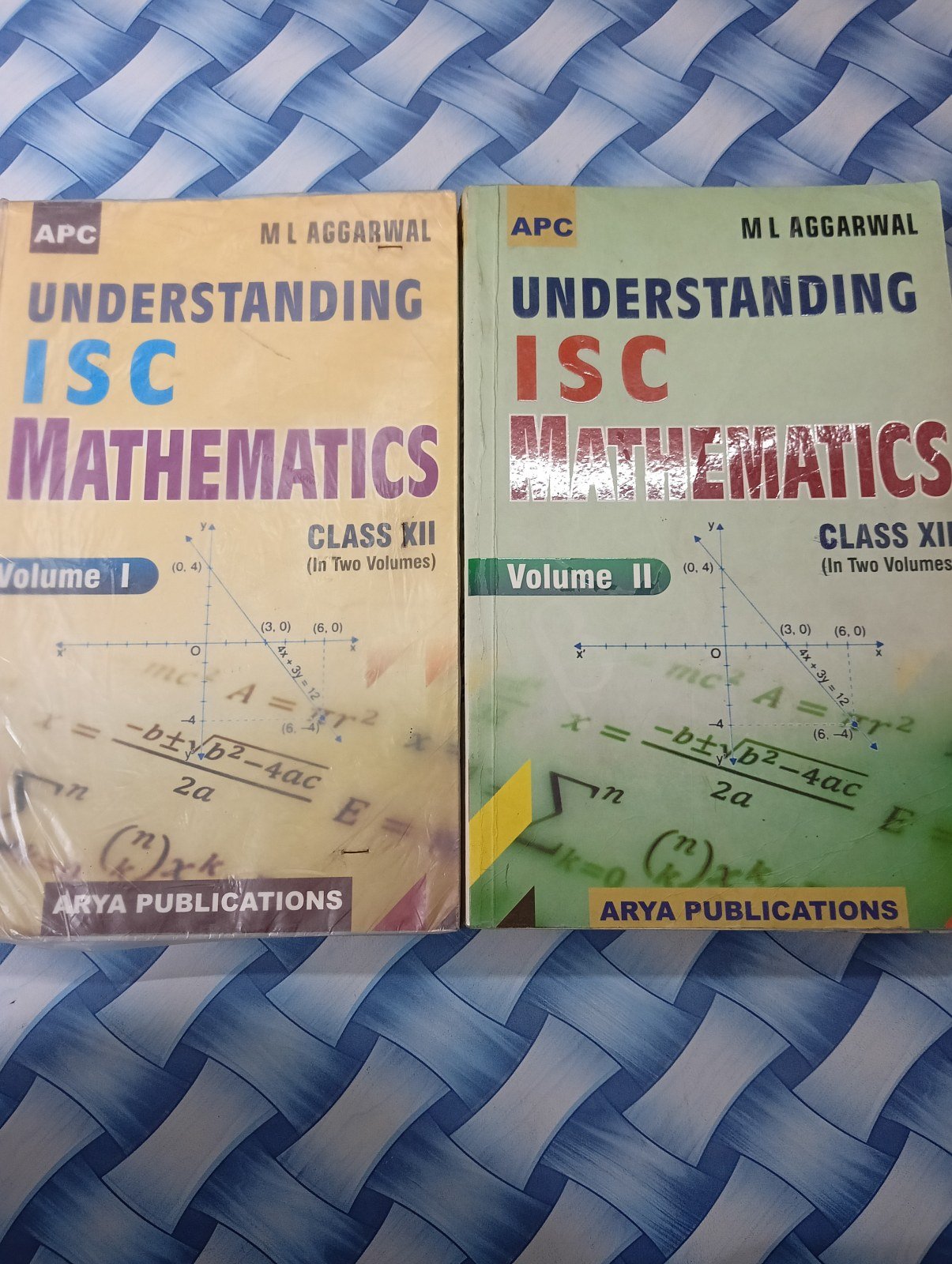 APC ISC Mathematics Volume I and II