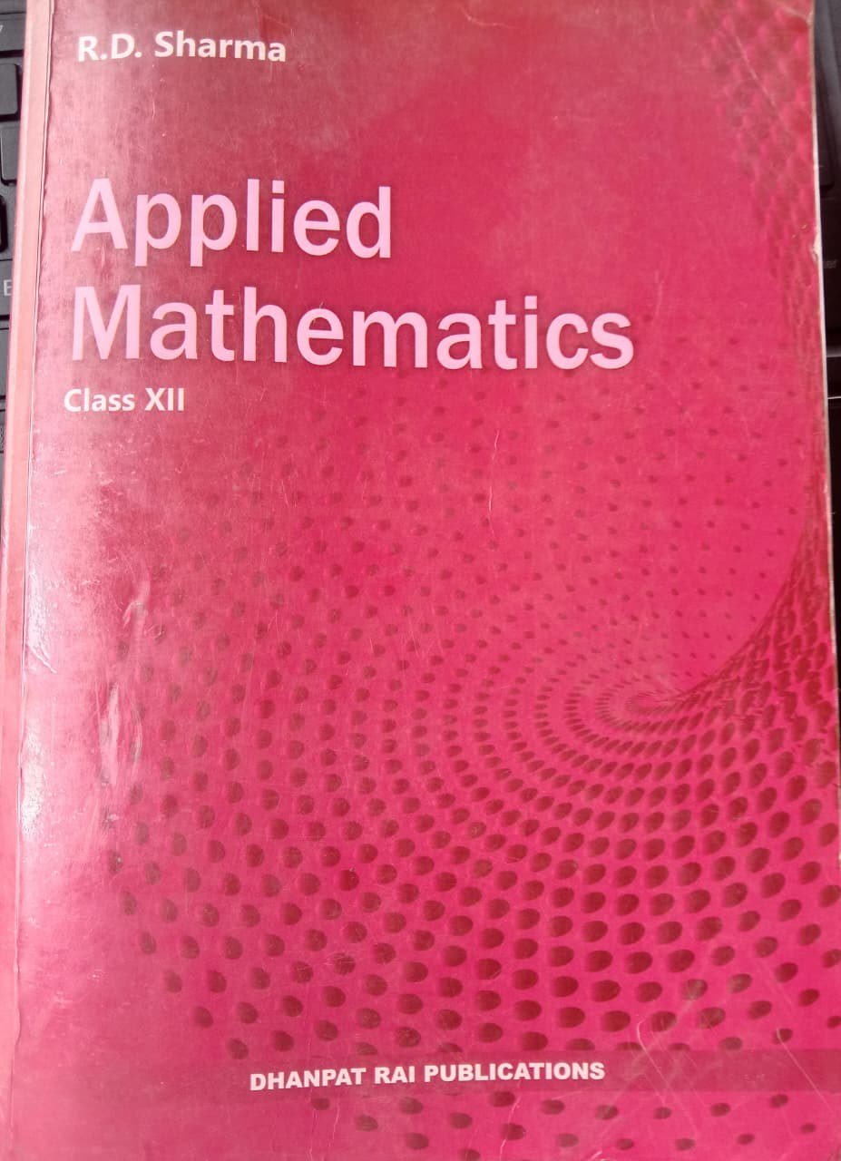 APPLIED MATHEMATHICS  CLASS XII - Second Hand - Bookaao