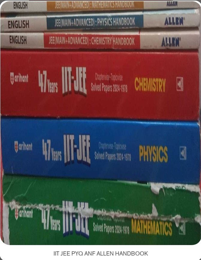 Arihant 47 IIT JEE PYQ + Allen Handbook All PCM - Second Hand - Bookaao