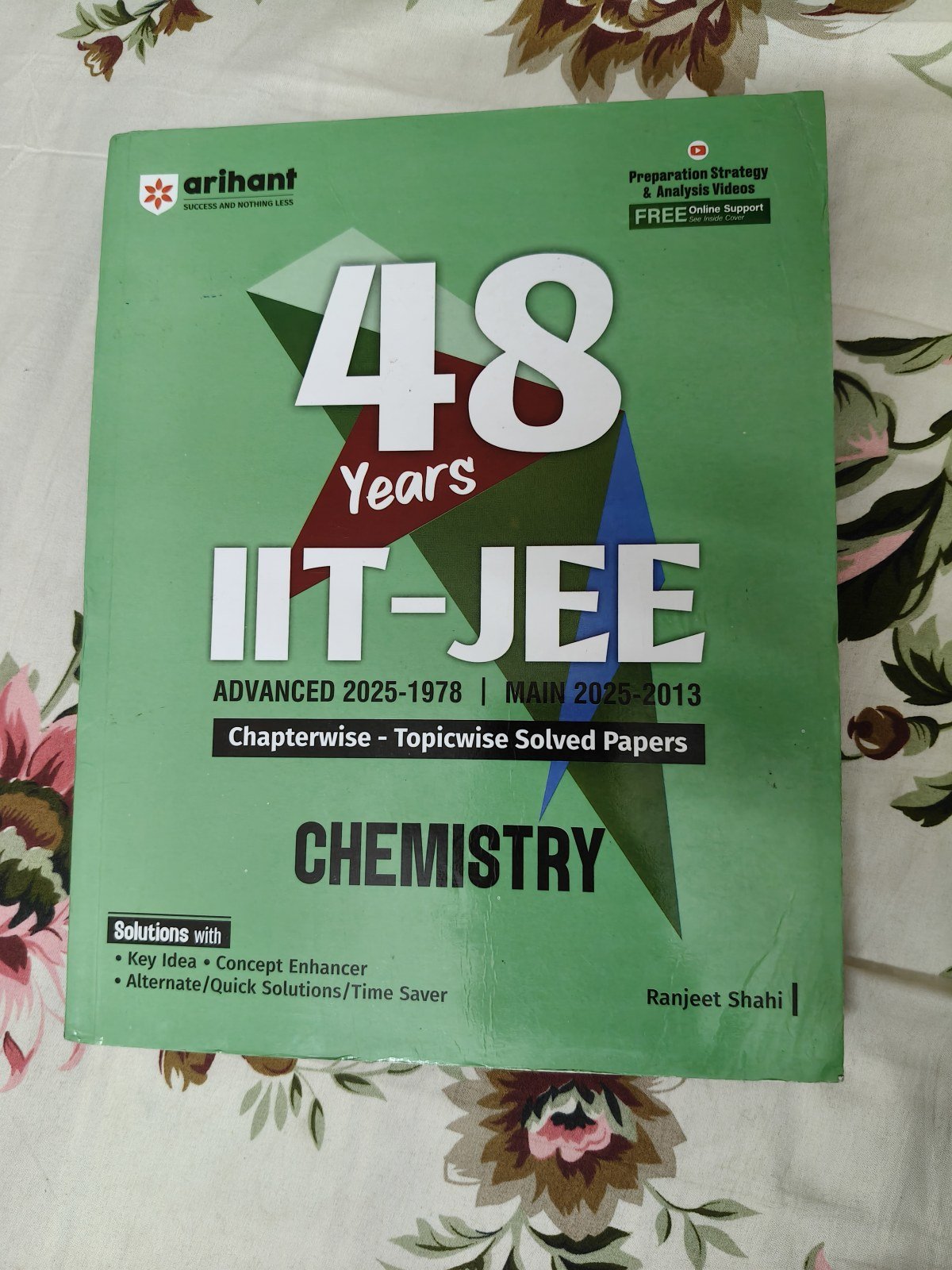 Arihant 48 Years IIT-JEE Chemistry Mains-Advanced - New Book - Bookaao
