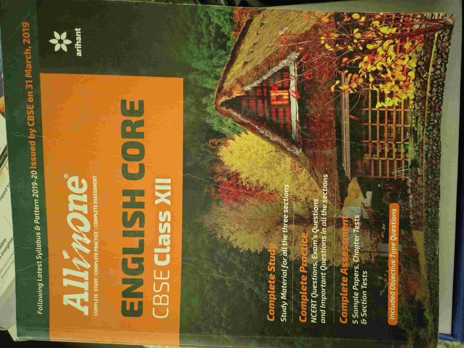 Buy Second Hand Arihant All in one- CBSE English Core XII in Bhopal - Bookaao