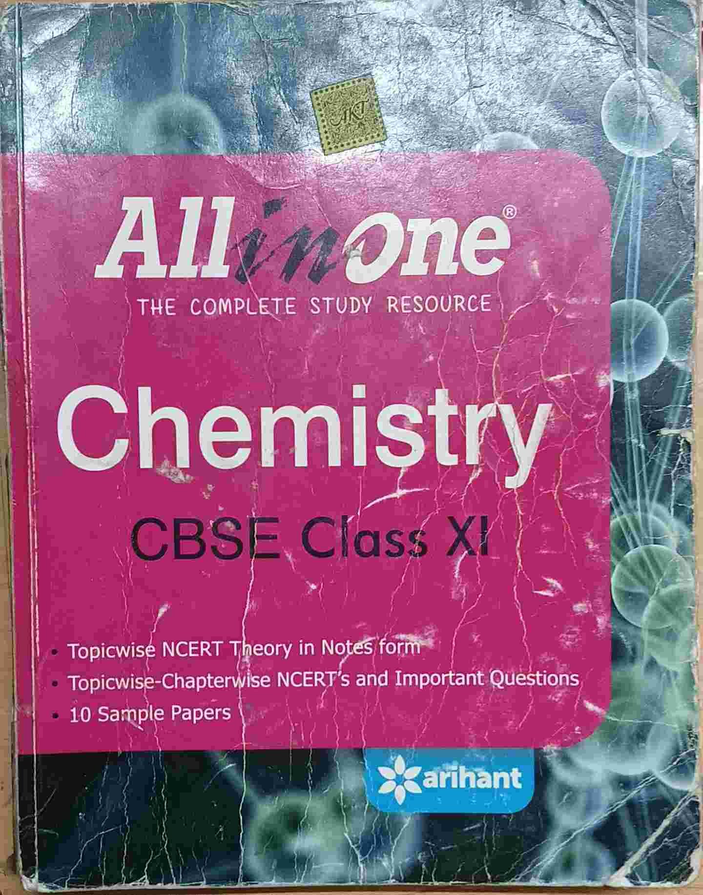 Buy Second Hand Arihant ALL IN ONE CHEMISTRY CLASS XI in सागर - Bookaao