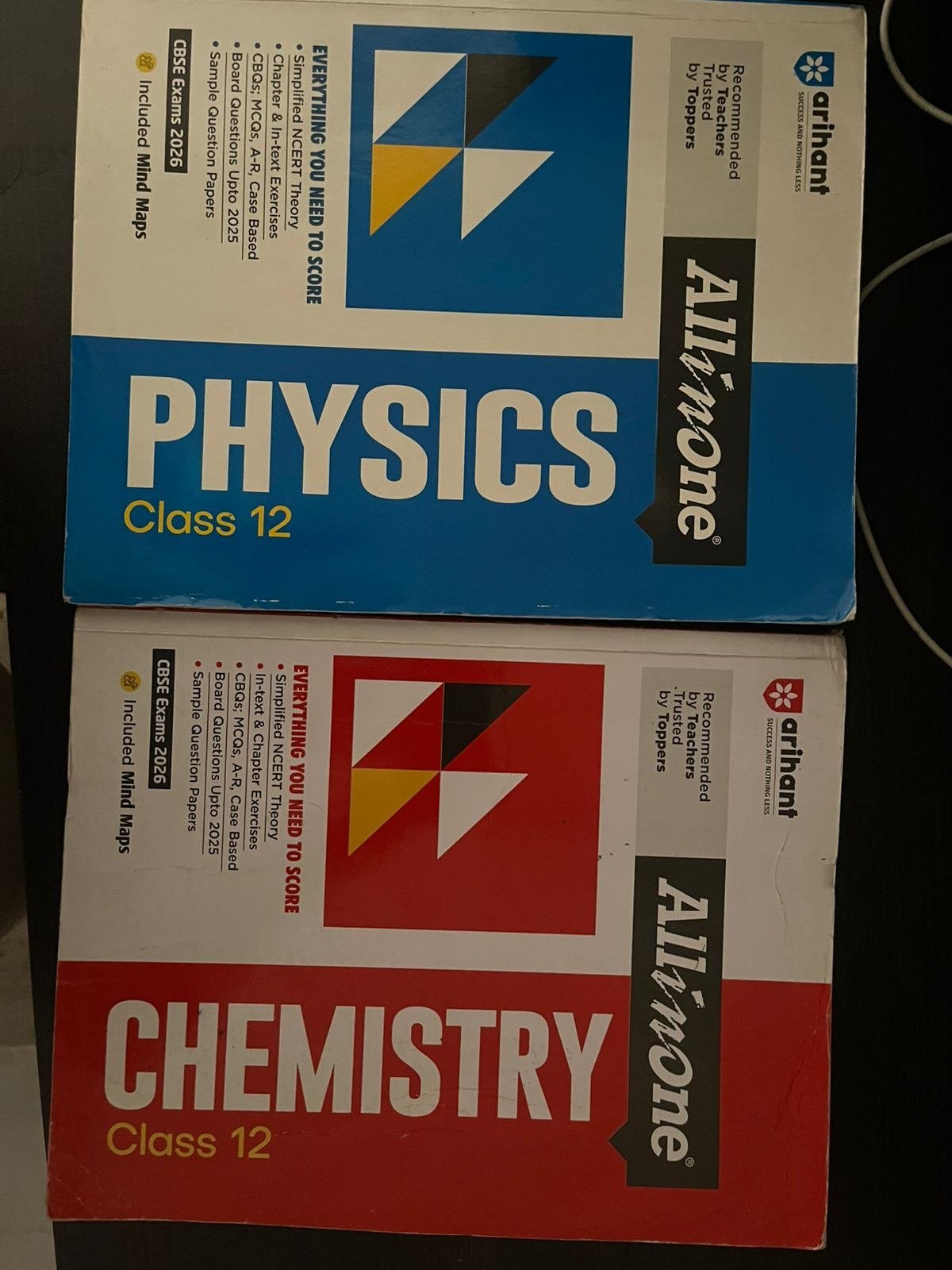 Arihant All-in-One Class 12 books (Physics & Chem) - New Book - Bookaao