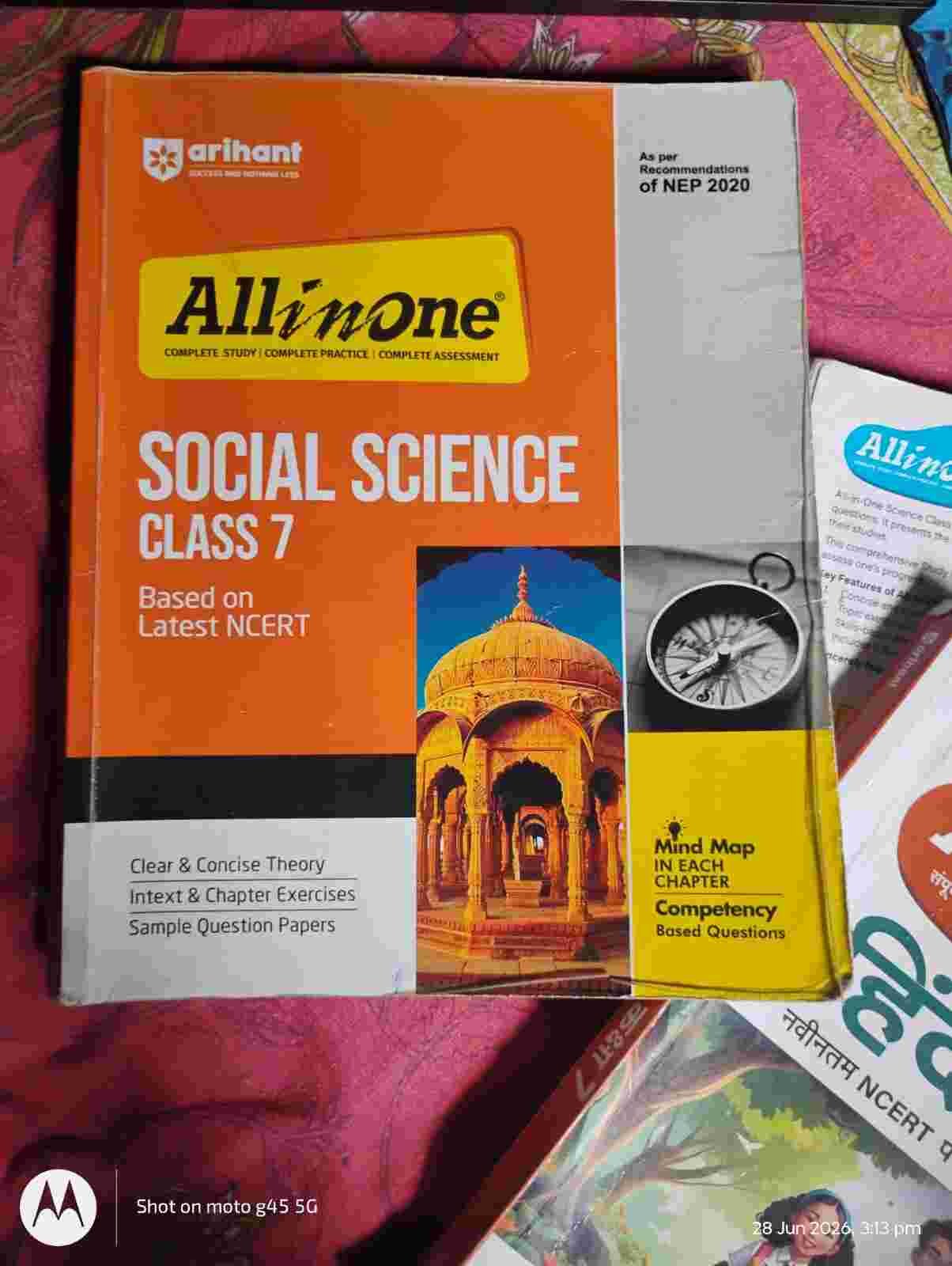 ARIHANT ALL IN ONE CLASS 7 NCERT SOCIAL SCIENCE - Second Hand - Bookaao