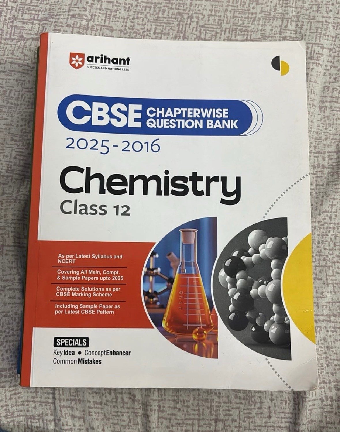 Arihant CBSE Class 12 Chemistry Question Bank - New Book - Bookaao
