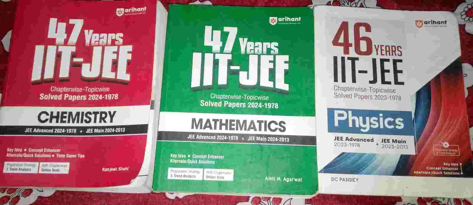 Arihant IIT-JEE Previous Year Solved PYQ - Second Hand - Bookaao