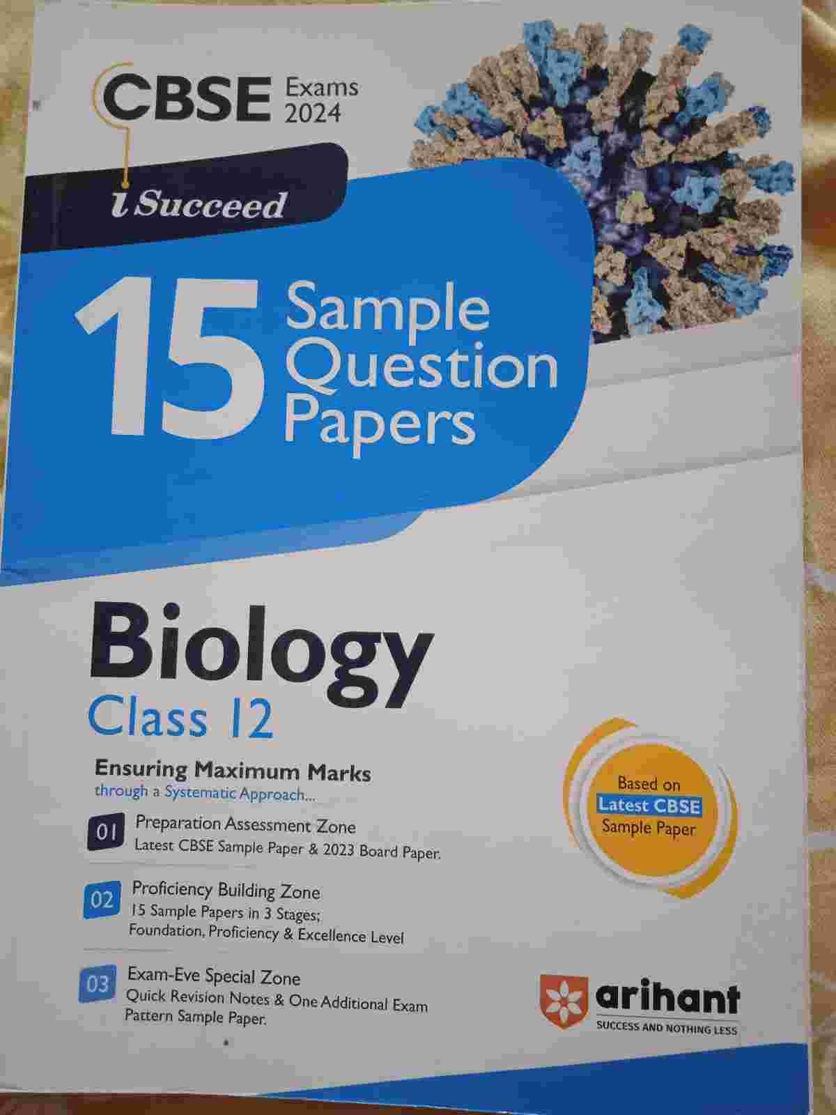 Arihant iSucceed Biology 15 Sample Papers Class 12 - 2nd Hand Book - Bookaao