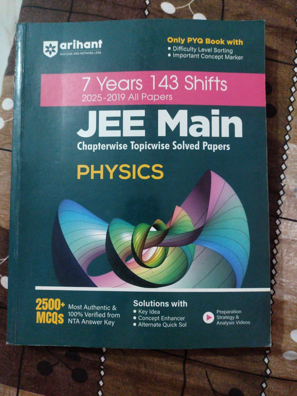 Arihant Jee Mains Physics Chapterwise Topicwise - Second Hand - Bookaao