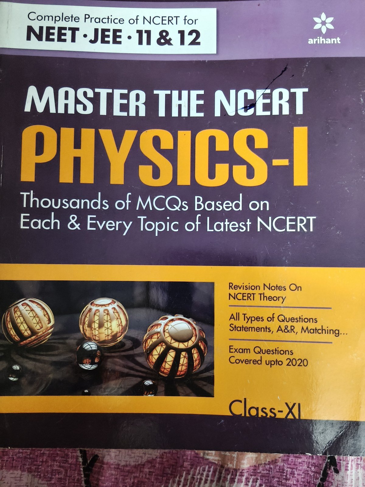 Arihant Master the NCERT – Physics Class 11 - Second Hand - Bookaao