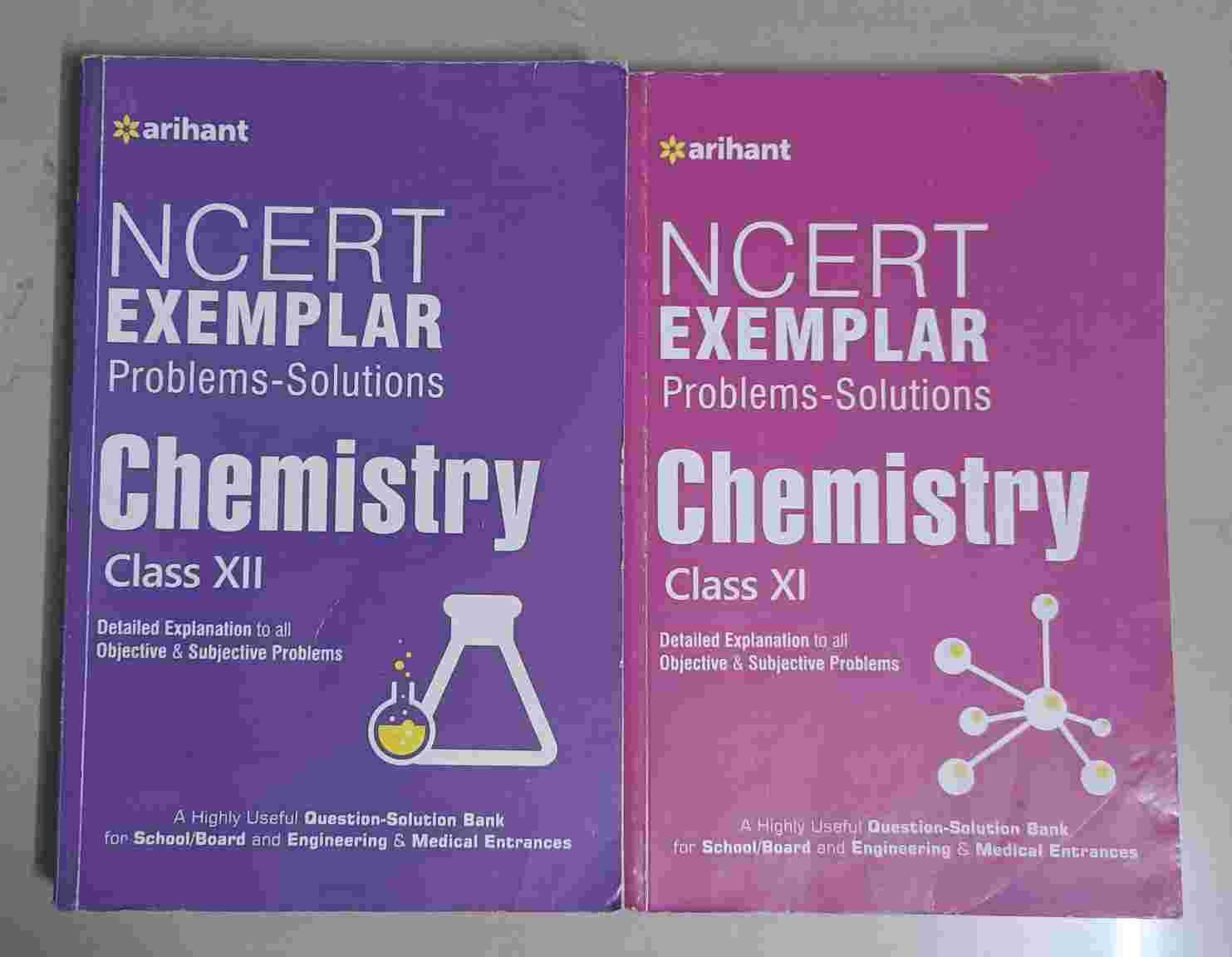 Buy Second Hand Arihant NCERT Exemplar Chemistry Class 11 & 12 in Kharghar, Navi Mumbai - Bookaao