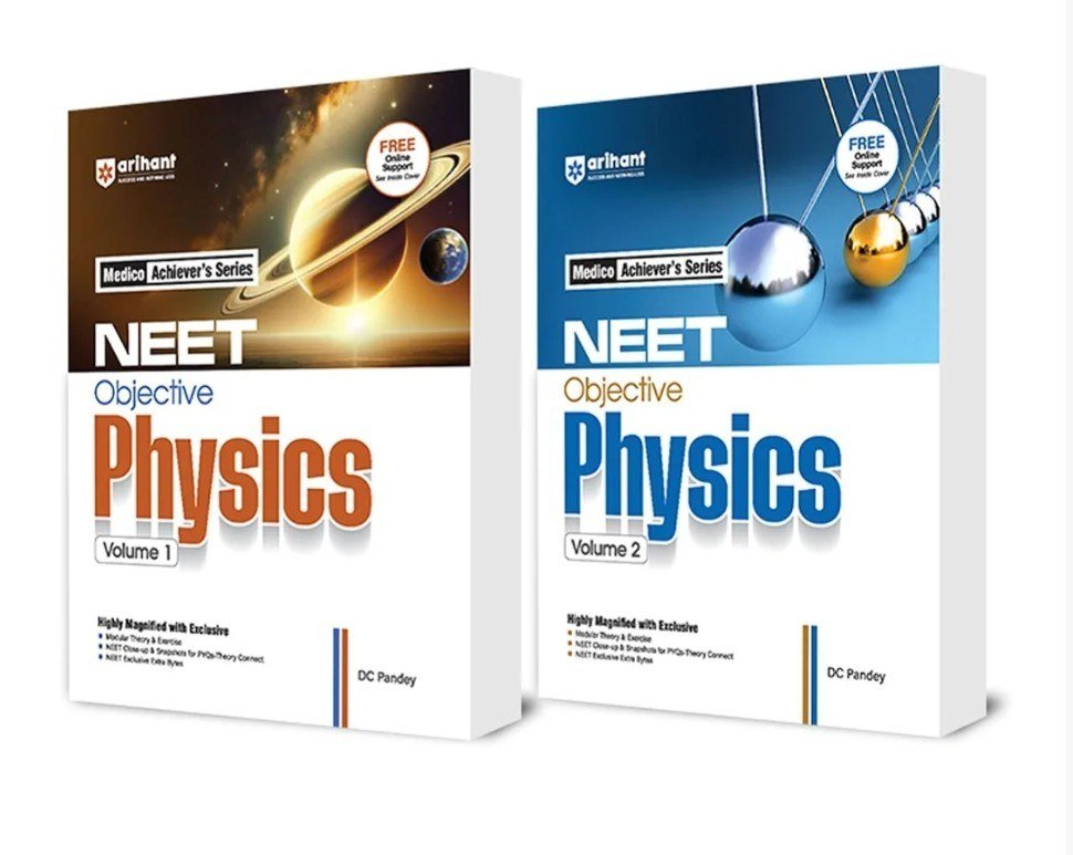 Arihant NEET Objective Physics Vol 1& 2 DC Pandey - Second Hand - Bookaao