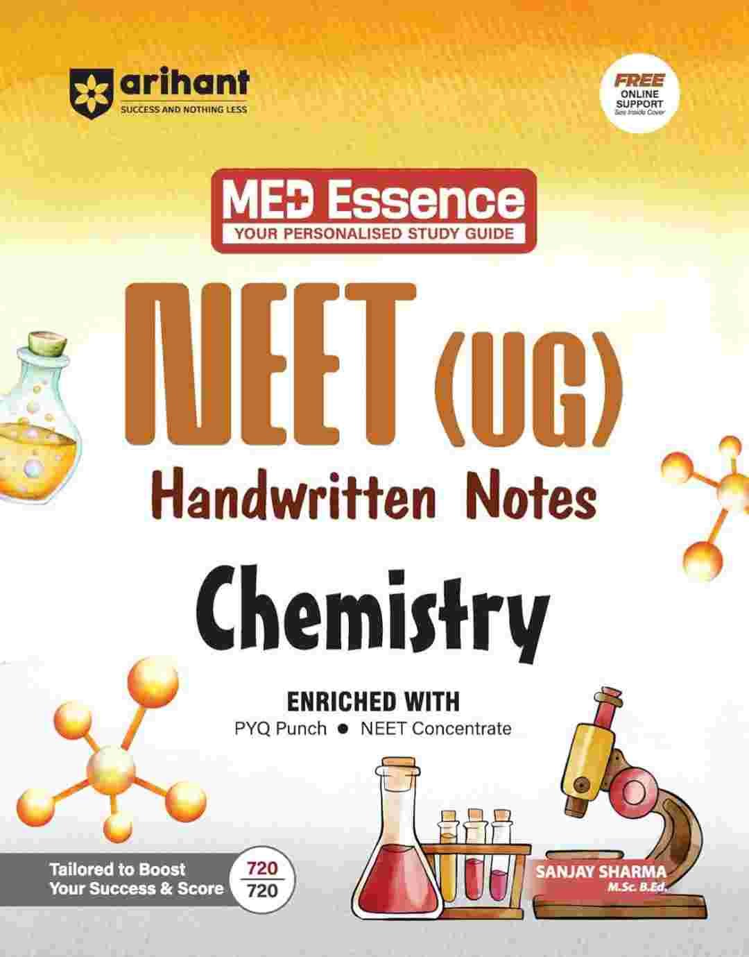 Arihant NEET (UG) Chemistry Handwritten Notes - Second Hand - Bookaao