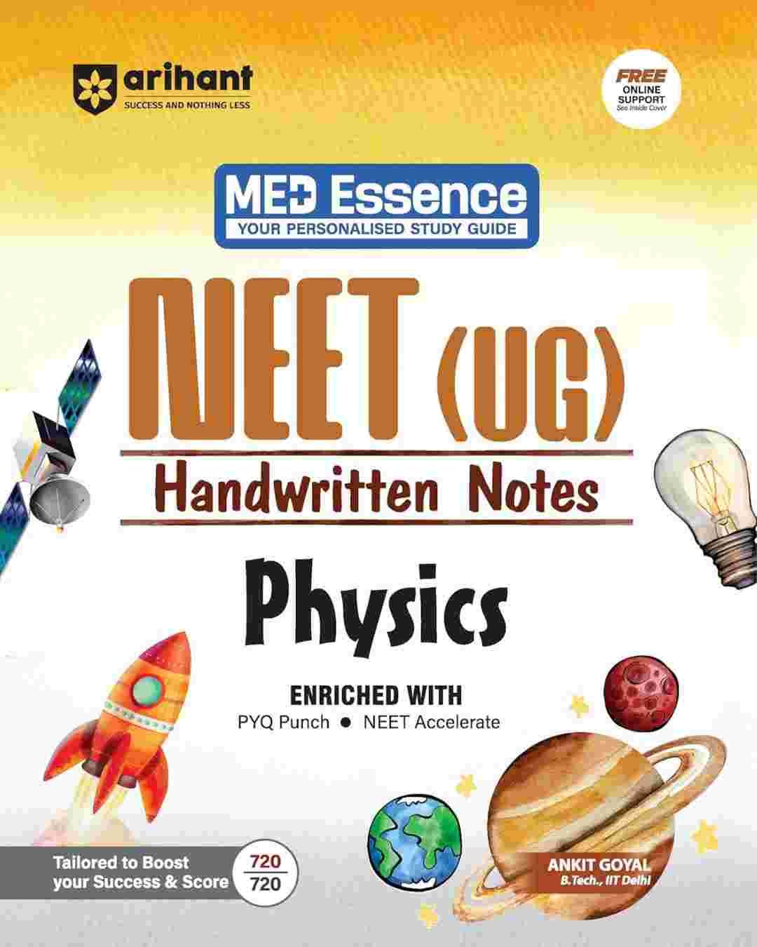 Arihant NEET (UG) Physics Handwritten Notes - Second Hand - Bookaao