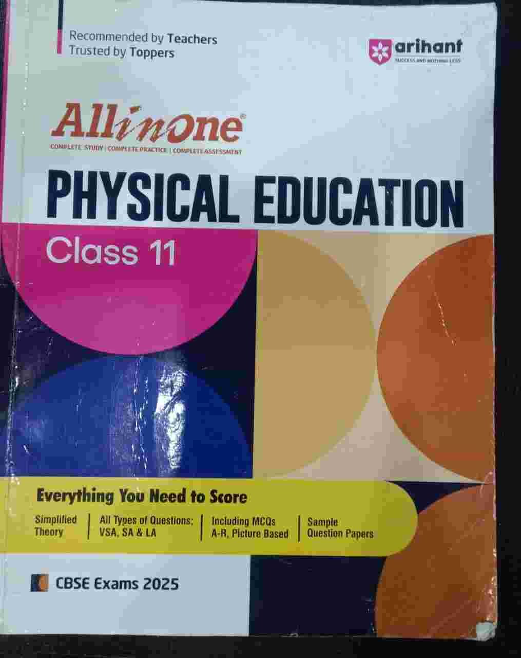 Arihant ,  physical education cbse  for 11th - Second Hand - Bookaao