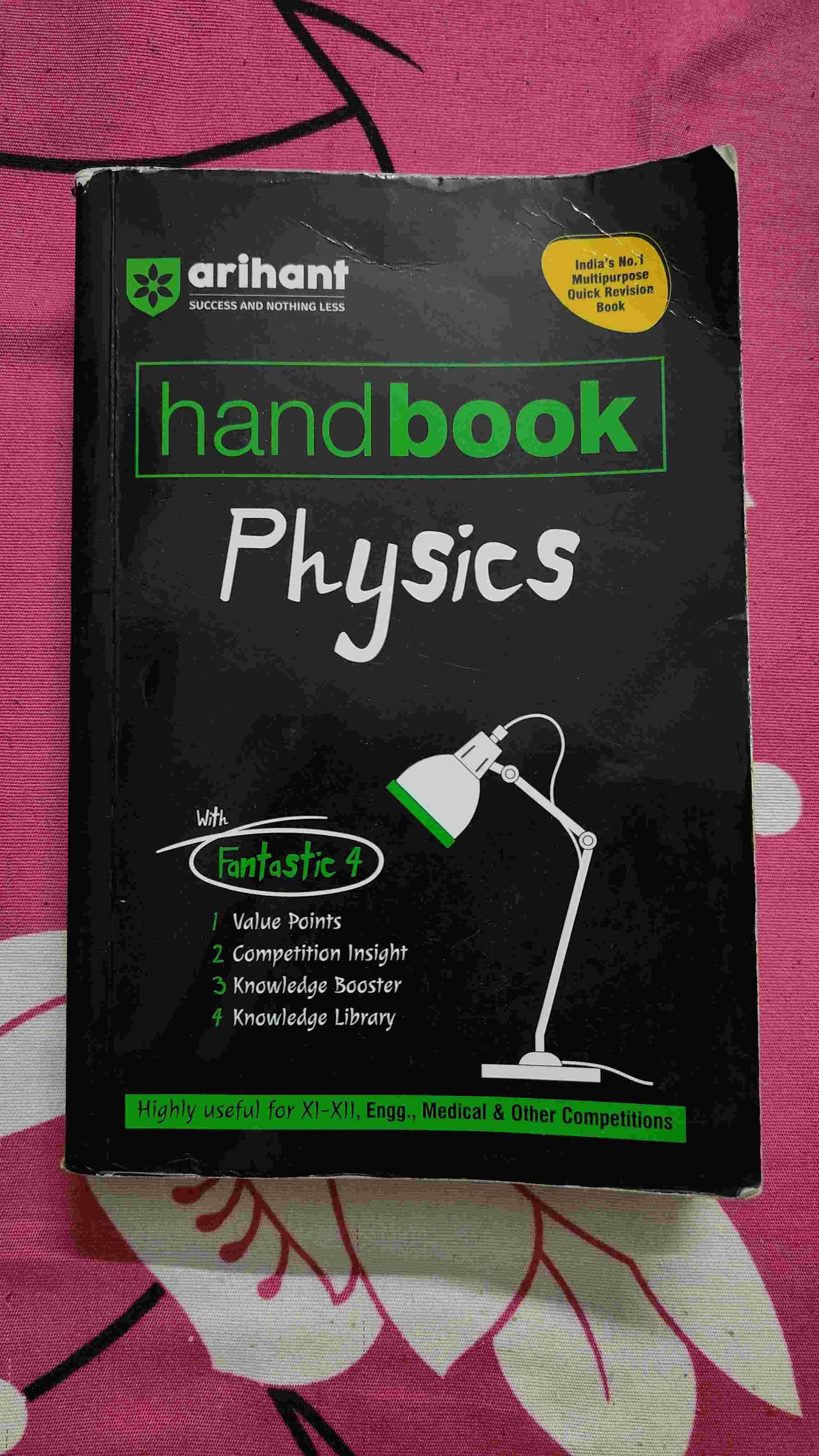 Arihant - physics handbook - Second Hand - Bookaao