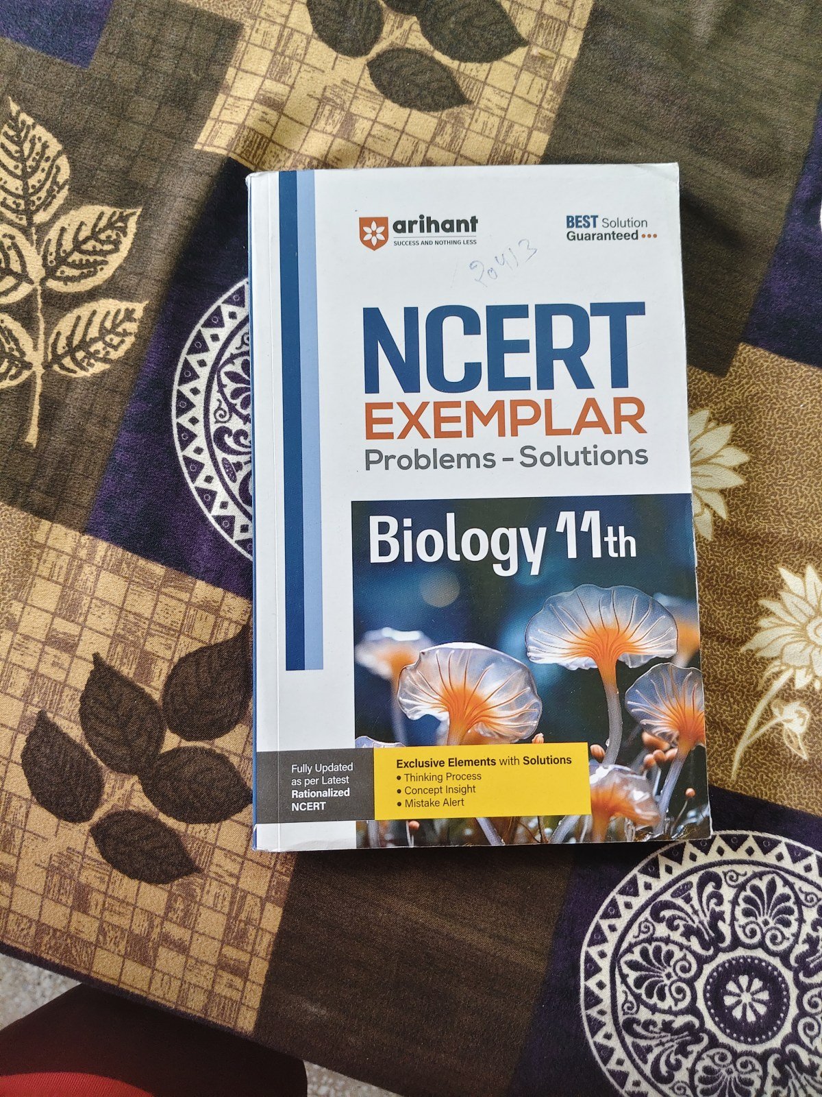 Arihant's  Exemplar Problems-Solutions Biology - Second Hand - Bookaao