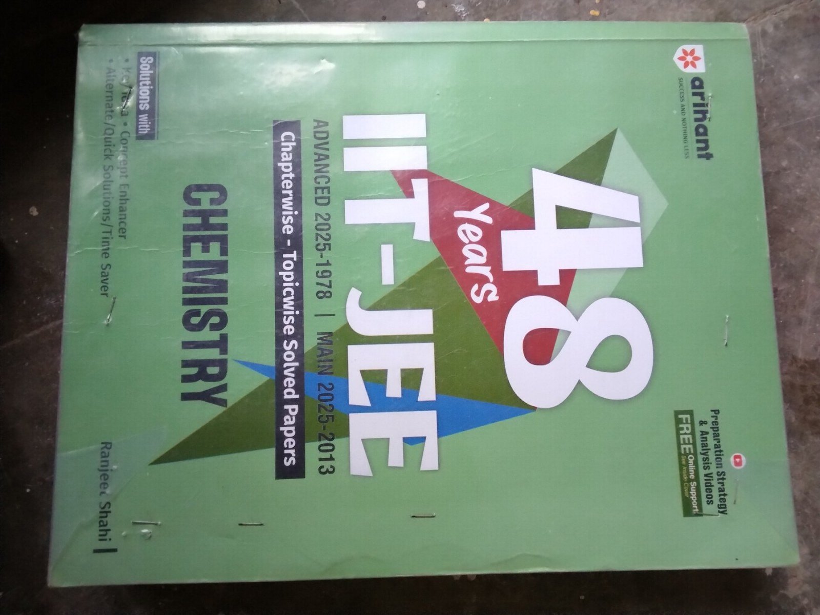 Arihanth iit -jee 48 years chemistry - New Book - Bookaao
