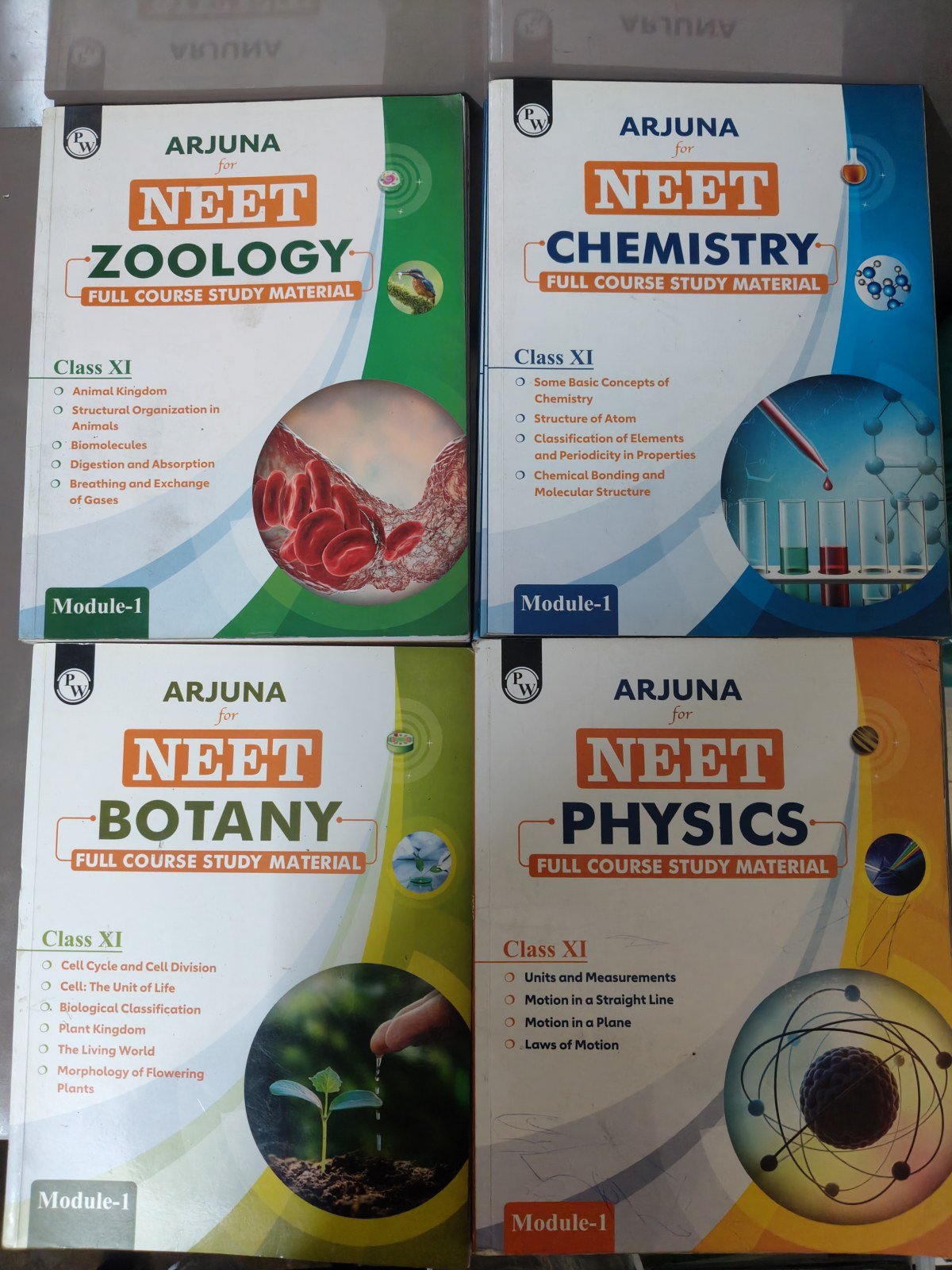 Arjuna PW modules old version - Second Hand - Bookaao