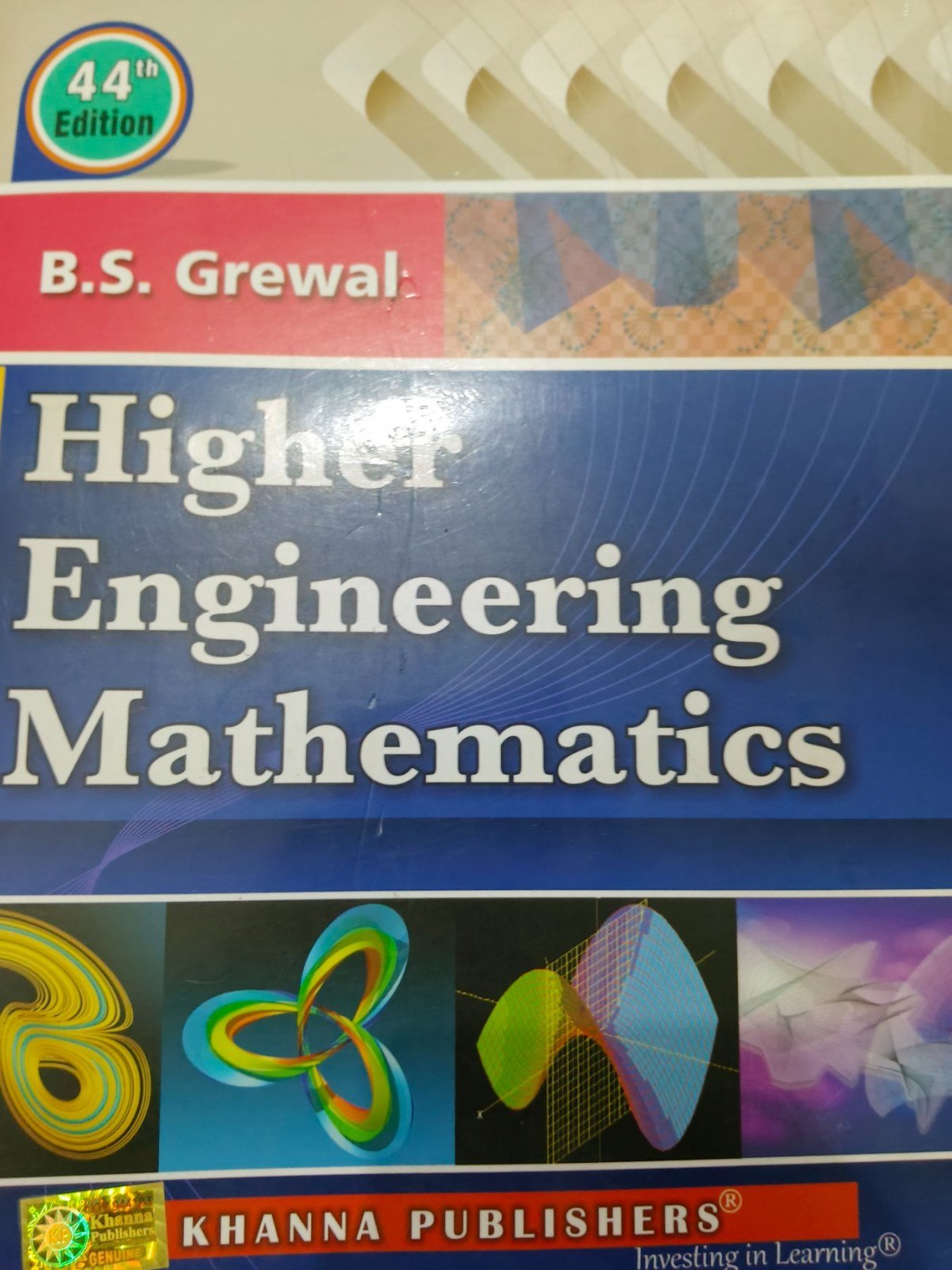 B.S GREWAL HIGHER ENGINEERING MATHEMATICS - 2nd Hand Book - Bookaao
