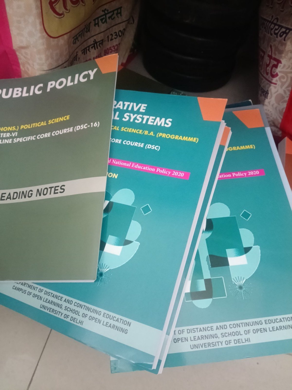 BA HONS POLITICAL SCIENCE UNIVERSITY OF DELHI - New Book - Bookaao