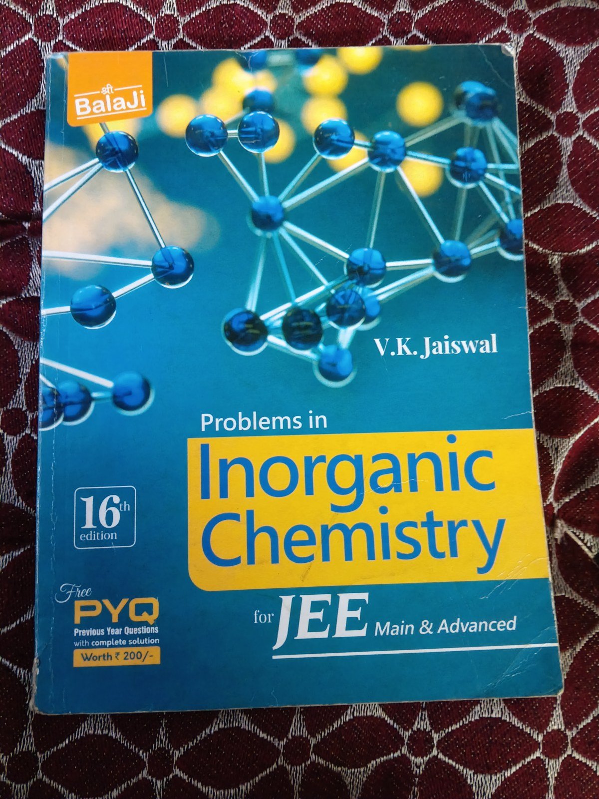 Balaji Problems in Inorganic Chemistry VK Jaiswal - Second Hand - Bookaao