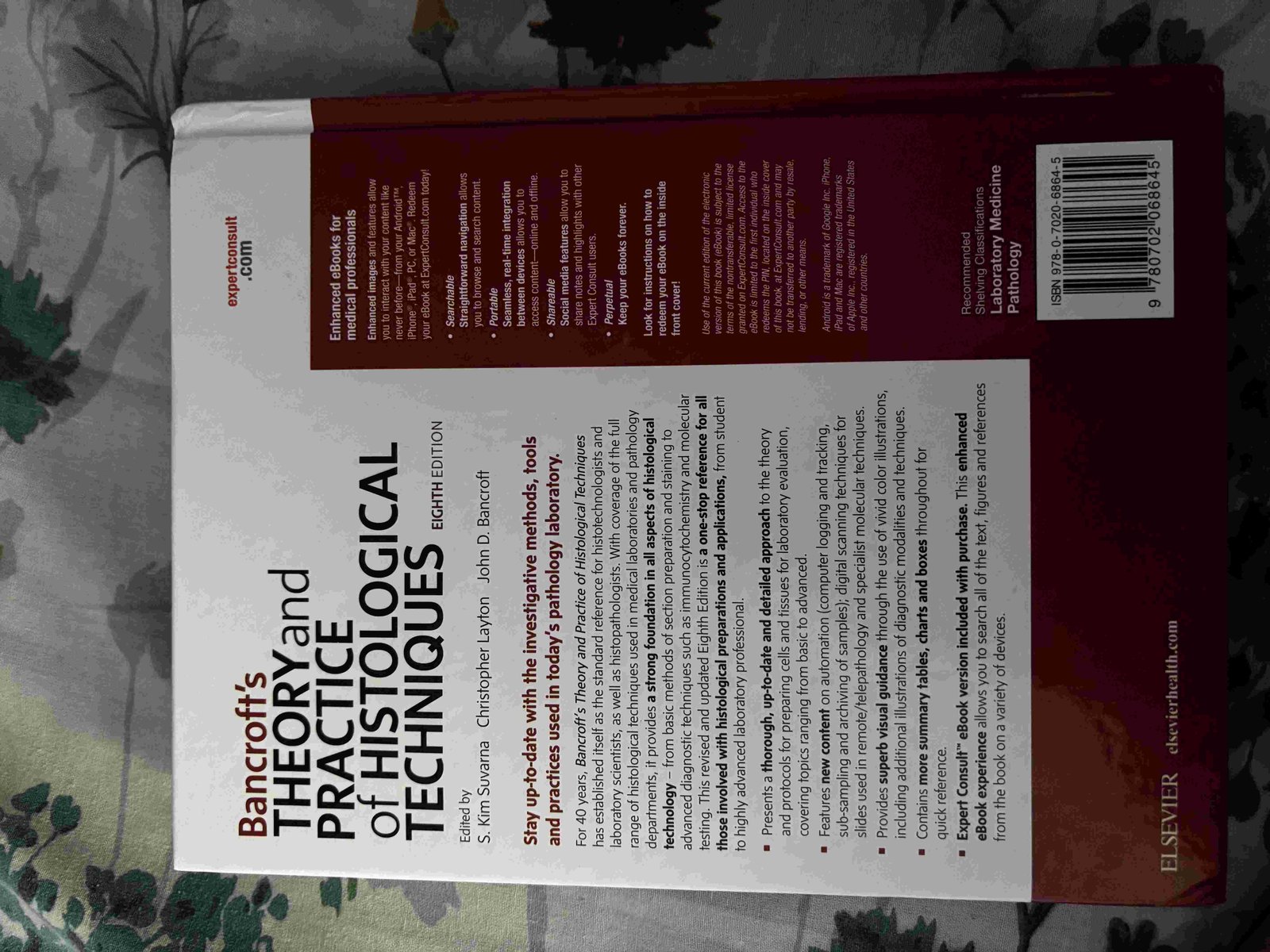 Bancroft theory and practice of histology techniqu - New Book - Bookaao
