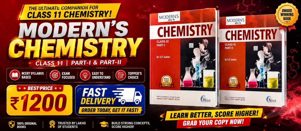 Modern abc+ Chemistry part 1 and 2 class XI 2022 — Special Offer — Bookaao