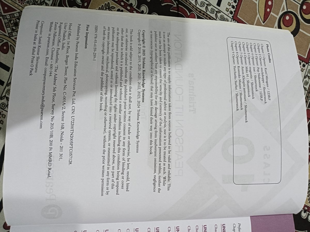 PEARSON IIT FOUNDATION PHYSICS CLASS 10th — Special Offer — Bookaao