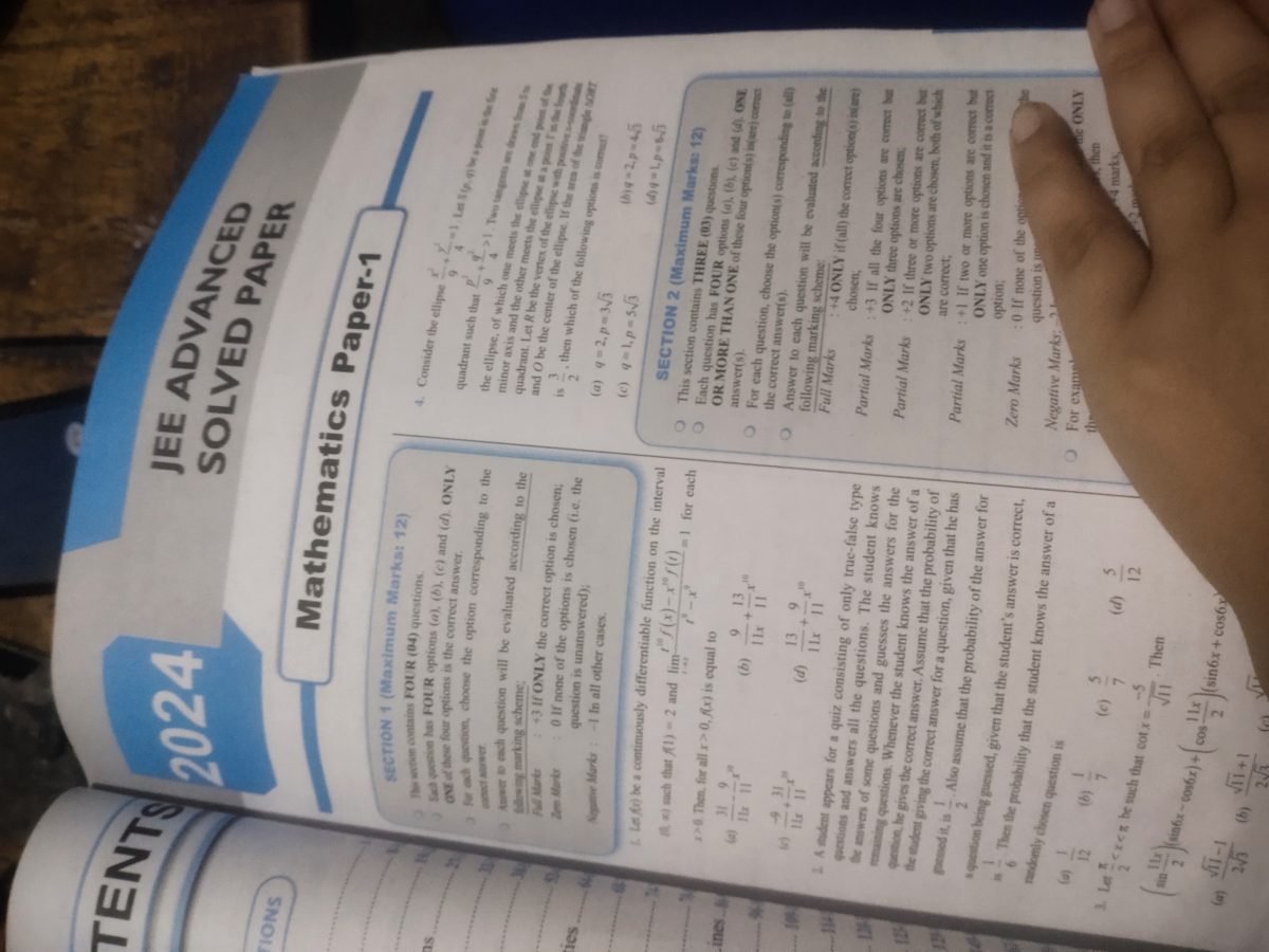 Jee advance — Special Offer — Bookaao