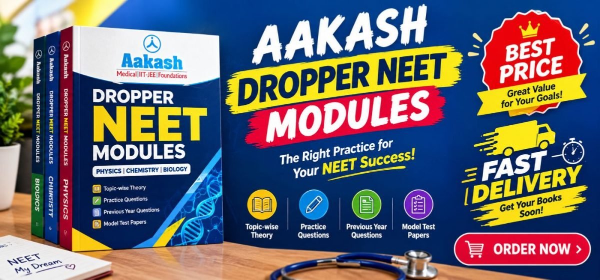 Aakash NEET Modules - Fresh Sealed Packed | — Special Offer — Bookaao