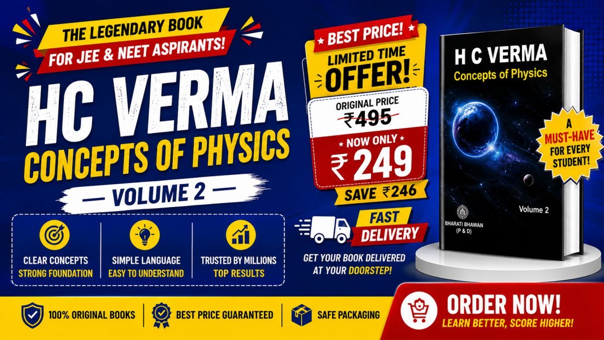 CONCEPT OF PHYSICS : H C VERMA VOLUME 2 — Special Offer — Bookaao