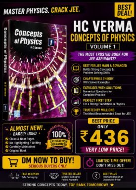 CONCEPTS OF PHYSICS HC VERMA PART 1 — Special Offer — Bookaao