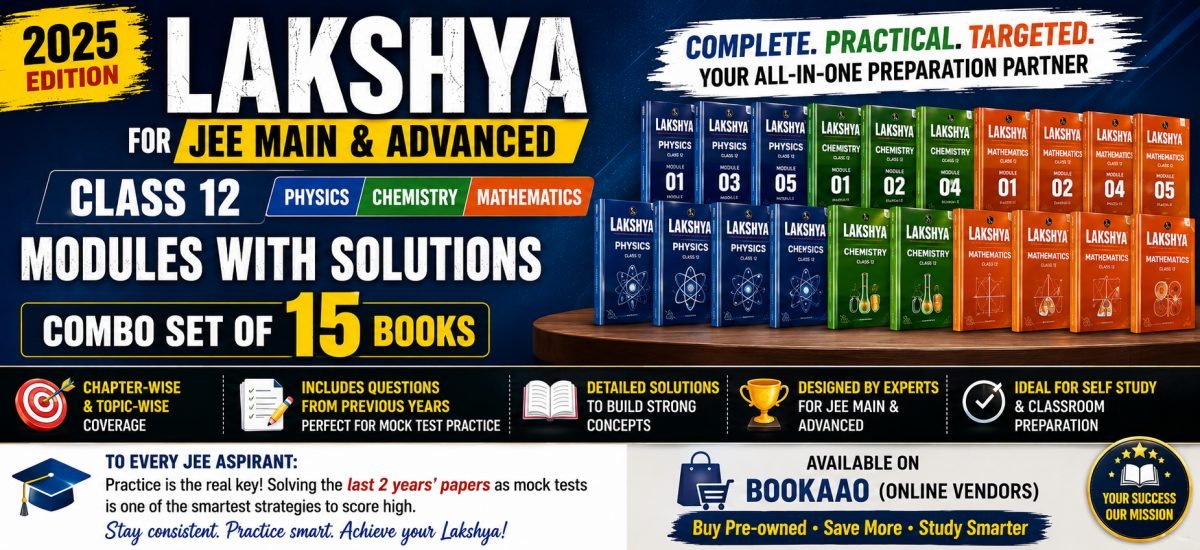 PW Lakshya For JEE Main &amp; Advanced Class 12 PCM — Special Offer — Bookaao