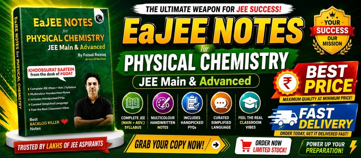 EaJEE NOTES for PHYSICAL CHEMISTRY JEE Main &amp; Adv — Special Offer — Bookaao