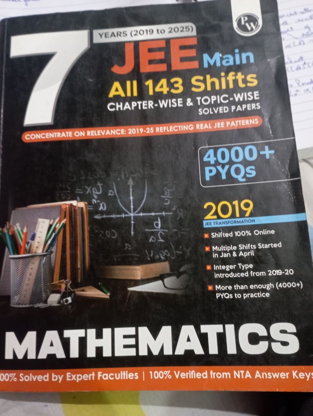 JEE MATHS PYQ'S  by pw — Special Offer — Bookaao