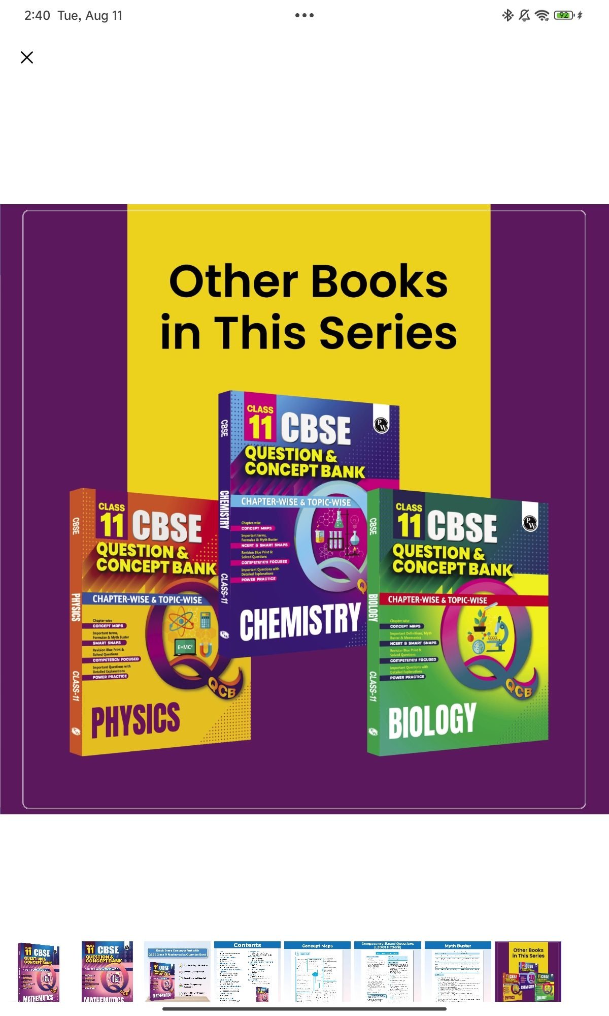 Pw cbse concept and questions bank class 11 maths — Special Offer — Bookaao