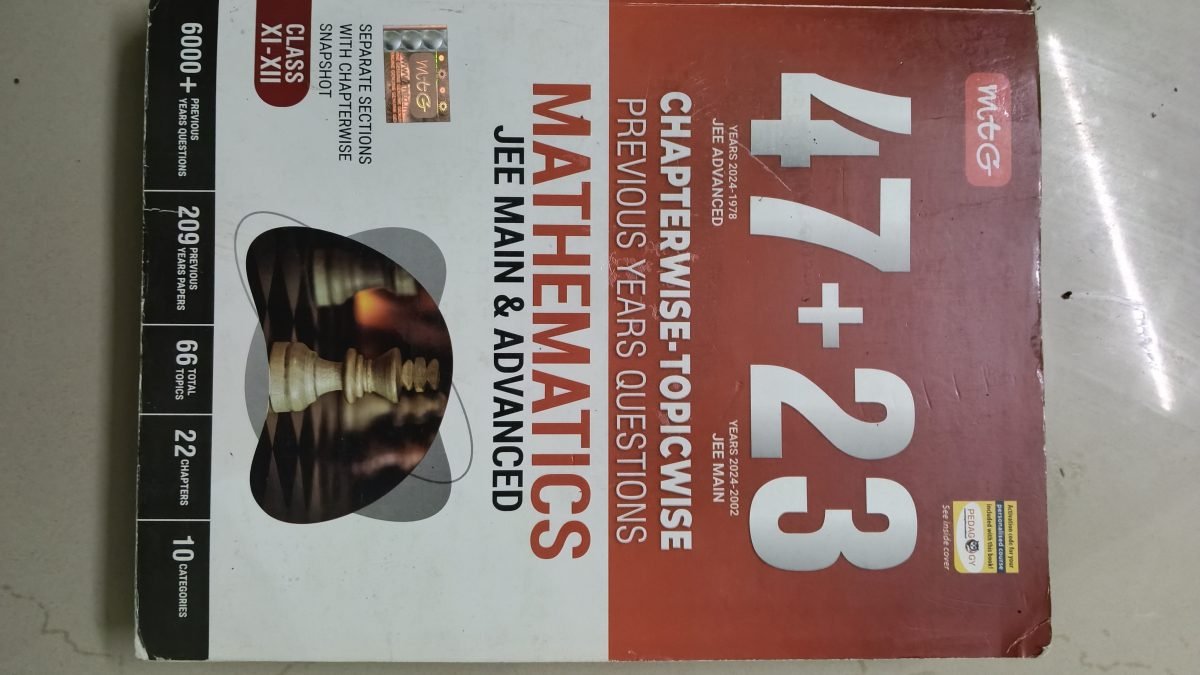 MTG Jee mains and advanced (PYQ) Mathematics — Special Offer — Bookaao